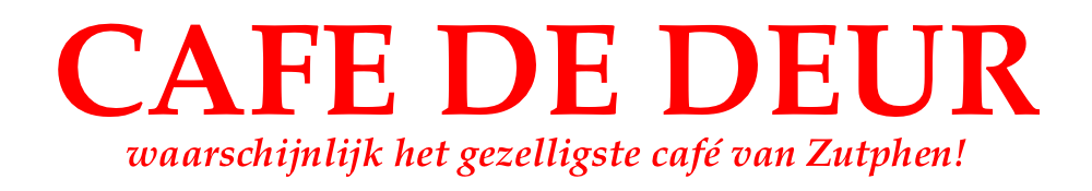 Café De Deur Logo