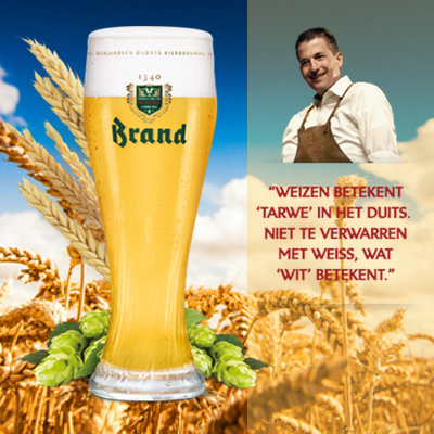 Café De Deur Bier Op Tap > Brand Weizen